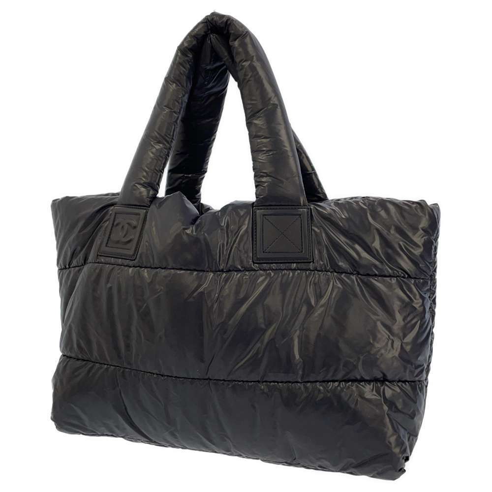Chanel Coco Cocoon Size Mm Nylon Navy #90904C87B - Picture 1 of 15
